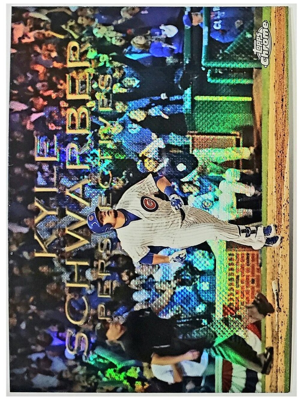 KYLE SCHWARBER ROOKIE REFRACTOR 2016 TOPPS CHROME "PERSPECTIVES" #PC-20, CUBS